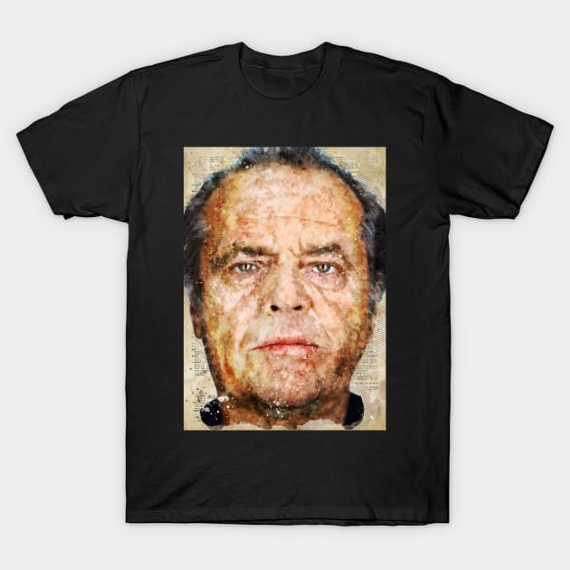 Jack Nicholson T-Shirt by Durro